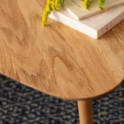 Table Basse*alinea Set de 2 tables basses gigognes en chêne - Bois clair