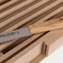 Planche À Découper*alinea Set de planche à pain et couteau en bois de hêtre - Naturel