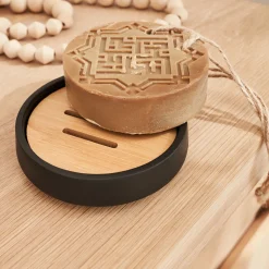 Set De Salle De Bain|Accessoire De Salle De Bain*alinea Set de salle de bain en polyresine - noir