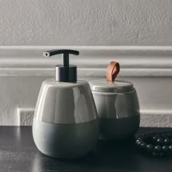 Set De Salle De Bain|Accessoire De Salle De Bain*alinea Set de salle de bain en grès - cèdre Vert