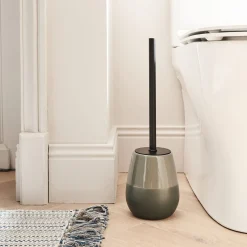 Set De Salle De Bain|Accessoire De Salle De Bain*alinea Set de salle de bain en grès - cèdre Vert