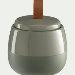 Set De Salle De Bain|Accessoire De Salle De Bain*alinea Set de salle de bain en grès - cèdre Vert