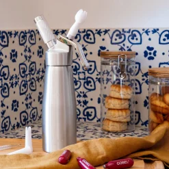 Ustensile Pour Pâtisserie*alinea Siphon en aluminium 50cl - Argenté