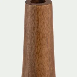 Vase*alinea Soliflore en bois de manguier H30cm - Naturel
