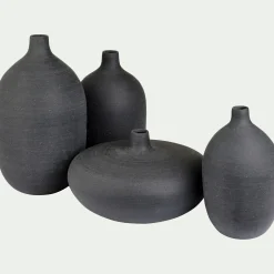 Vase*alinea Soliflore en fibrociment H35,5cm - Noir
