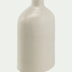 Vase*alinea Soliflore en grès céramique H30cm - Blanc