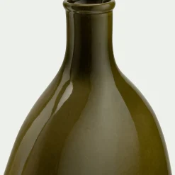 Vase*alinea Soliflore en grès céramique H28,5cm - Vert