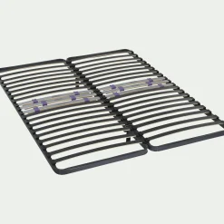 Cadre À Lattes|Sommier 160X200 Cm*alinea Sommier cadre à lattes 7 cm - 160x200 cm Gris