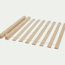 Cadre À Lattes|Sommier 180X200 Cm*alinea Sommier déroulable à lattes 140x200cm Naturel