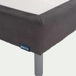 Sommier Tapissier|Sommier 160X200 Cm*alinea Sommier tapissier Bultex à lattes - 160x200cm Gris