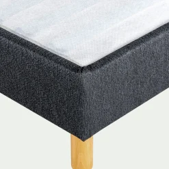 Cadre À Lattes|Sommier 180X200 Cm*alinea Sommier tapissier morphologique 15cm 140x200cm - anthracite Gris