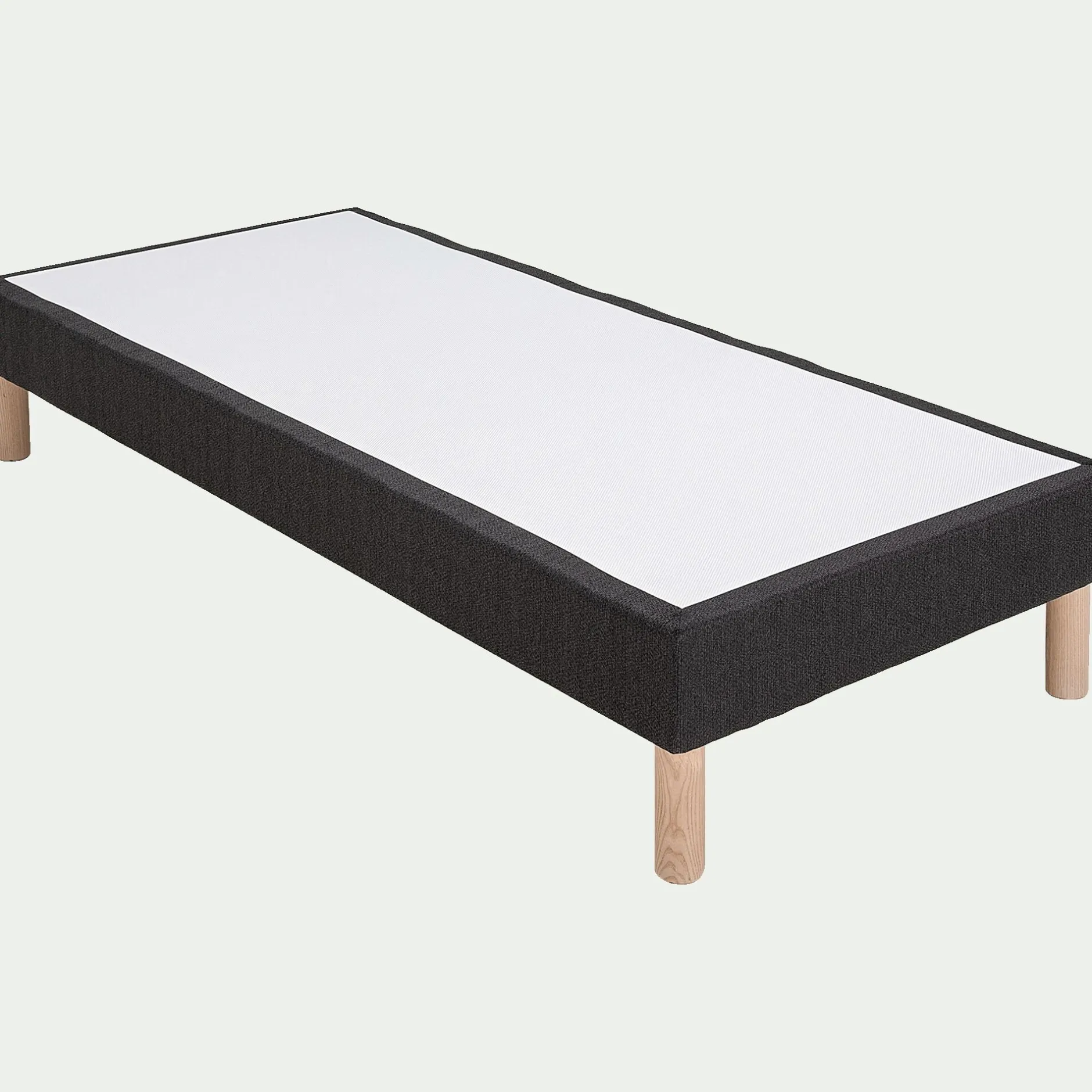 Sommier Tapissier|Sommier 180X200 Cm*alinea Sommier tapissier 90x200cm - anthracite Gris