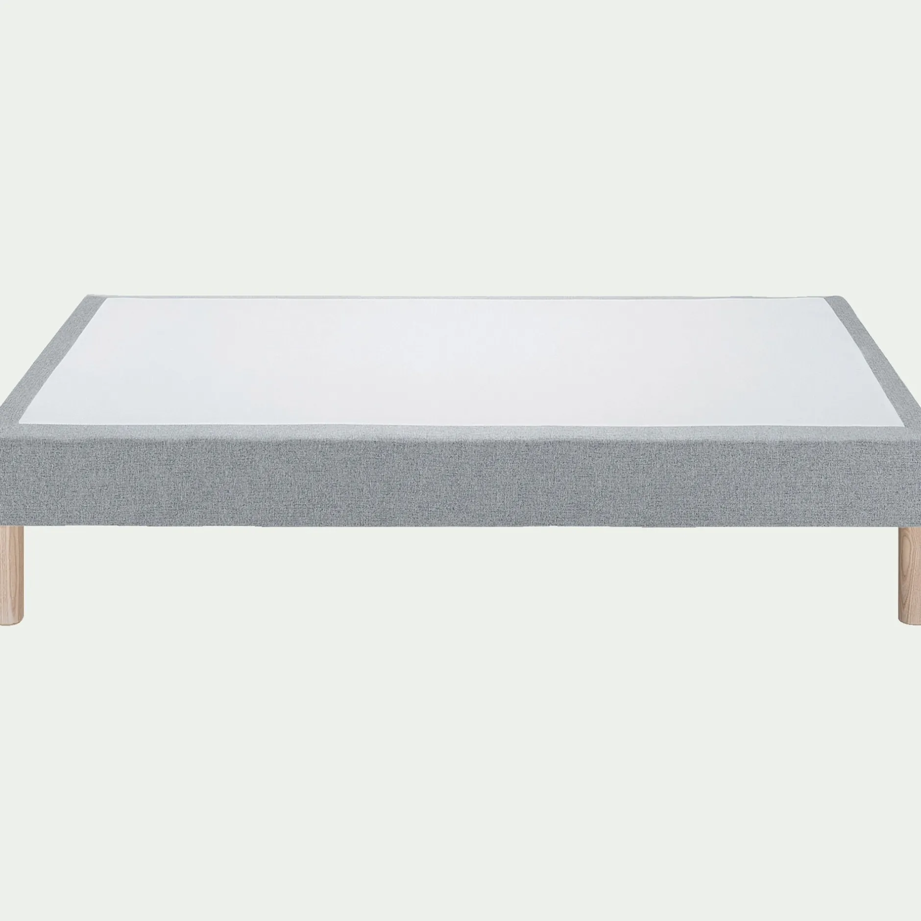 Sommier 160X200 Cm*alinea Sommier tapissier 160x200cm clair Gris