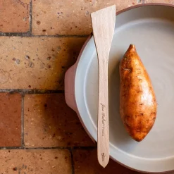 Salière Et Poivrière*alinea Spatule plate en bois de hêtre 30cm - Naturel