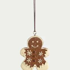 Suspension De Noël*alinea Suspension de Noël biscuit H6,5cm - (modèle aléatoire) Marron