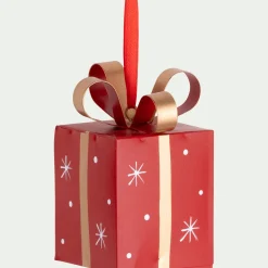 Suspension De Noël*alinea Suspension de Noël cadeau H8,5cm (modèle aléatoire) Rouge