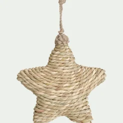 Suspension De Noël*alinea Suspension de Noël étoile H13cm - Naturel