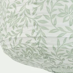 Lustre De Salle À Manger|Lustre*alinea Suspension en papier motif jasmin D27xH32cm - vert Blanc