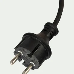 Luminaire Exterieur|Lampe Et Lampadaire D'Extérieur*alinea Suspension extérieure électrifiée en fibre de palmier D45xH80cm - Naturel