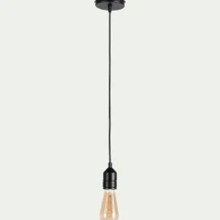 Suspension Électrifiée*alinea Suspension électrifiée E27 - L120cm Noir