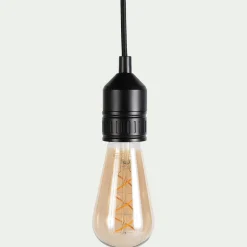 Suspension Électrifiée*alinea Suspension électrifiée E27 - L120cm Noir