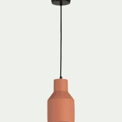 Lustre De Salle À Manger|Lustre*alinea Suspension électrifiée E27 en ciment H25,5cm - argile Rose