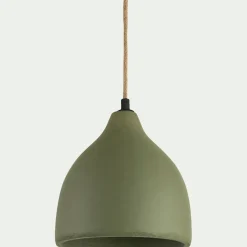 Suspension Électrifiée*alinea Suspension électrifiée en ciment D20cm - Vert