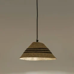 Suspension Naturelle|Suspension Électrifiée*alinea Suspension électrifiée en jonc de mer D32cm - Naturel