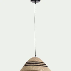 Suspension Naturelle|Suspension Électrifiée*alinea Suspension électrifiée en jonc de mer D32cm - Naturel