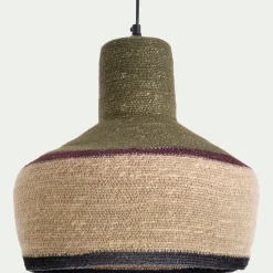 Suspension Naturelle|Suspension Électrifiée*alinea Suspension électrifiée en jonc de mer D30cm - Naturel