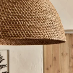 Suspension Naturelle|Suspension Électrifiée*alinea Suspension électrifiée en rotin D60cm - Naturel