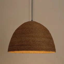 Suspension Naturelle|Suspension Électrifiée*alinea Suspension électrifiée en rotin D60cm - Naturel