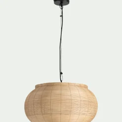 Suspension Naturelle|Suspension Électrifiée*alinea Suspension électrifiée en rotin D51cm - Naturel