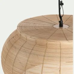 Suspension Naturelle|Suspension Électrifiée*alinea Suspension électrifiée en rotin D51cm - Naturel