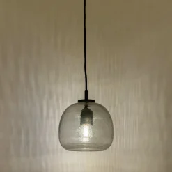 Lustre De Salle À Manger|Lustre*alinea Suspension électrifiée en verre D20cm - Transparent