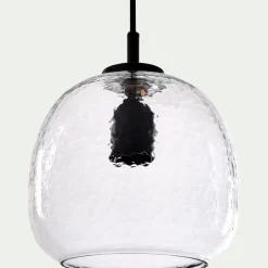 Lustre De Salle À Manger|Lustre*alinea Suspension électrifiée en verre D20cm - Transparent