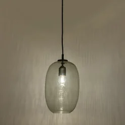 Suspension Électrifiée*alinea Suspension électrifiée en verre H35cm - Transparent