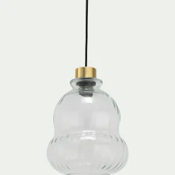 Suspension Électrifiée*alinea Suspension électrifiée en verre D24,5cm - Transparent