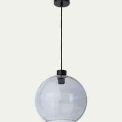 Suspension Électrifiée*alinea Suspension électrifiée en verre d30cm - ciel Bleu