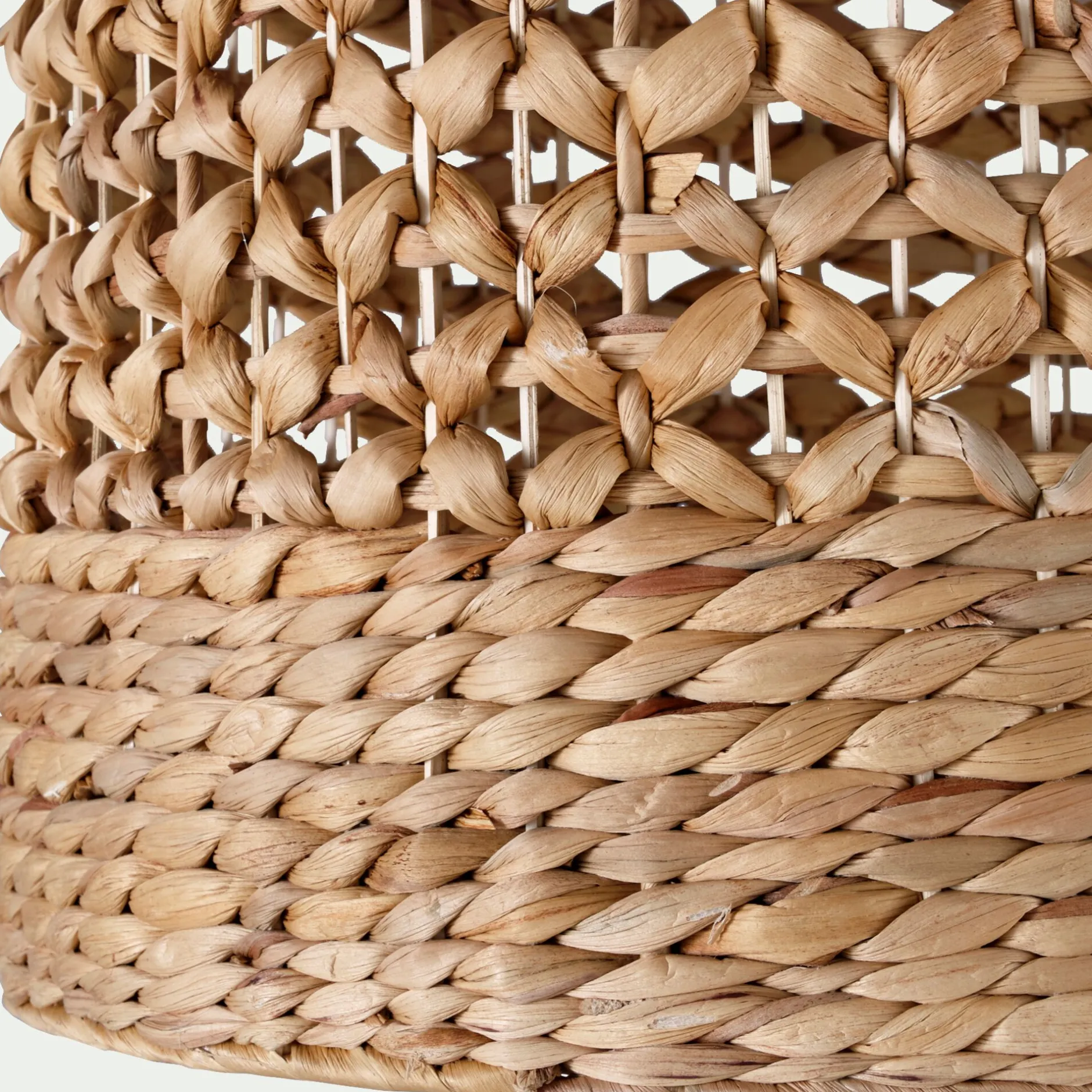 Suspension Naturelle|Suspension Non-Électrifiée*alinea Suspension le non électrifiée en jacinthe d'eau - D30xH35cm Naturel