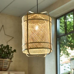 Suspension Naturelle|Suspension Non-Électrifiée*alinea Suspension non électrifié en bambou D40cm - Naturel