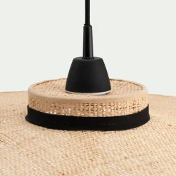 Lustre De Salle À Manger|Lustre*alinea Suspension non électrifiée en rabane - D80cm Naturel