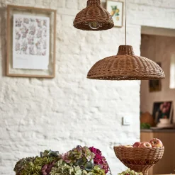 Suspension Naturelle|Suspension Non-Électrifiée*alinea Suspension non électrifiée en rotin D20cm - Naturel