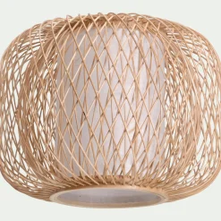 Suspension Naturelle|Suspension Non-Électrifiée*alinea Suspension non électrifiée en bambou et papier D29cm - Naturel