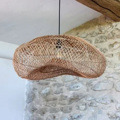 Suspension Naturelle|Suspension Non-Électrifiée*alinea Suspension non électrifiée en rotin L77cm - Naturel