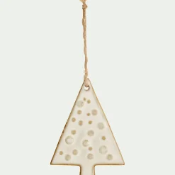 Suspension De Noël*alinea Suspension sapin déco de Noël en porcelaine - (modèle aléatoire) Naturel