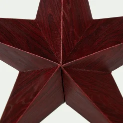 Suspension De Noël*alinea Suspension étoile en papier H30cm - Rouge