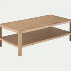 Table Basse*alinea Table basse en acacia - Bois clair