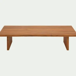 Table Basse*alinea Table basse en acacia L150xl70cm - Bois foncé