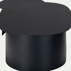 Table Basse*alinea Table basse en acier L125xH37cm - Noir